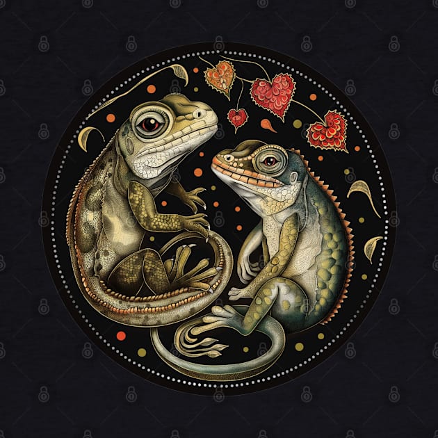 Iguana Lover Design by Mary_Momerwids